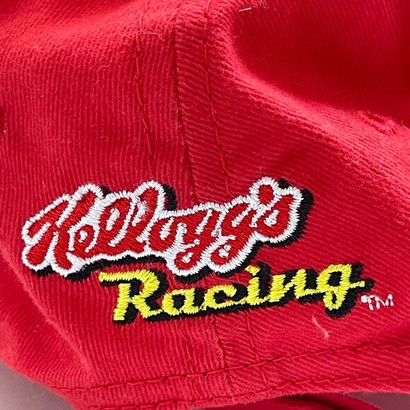 NASCAR KELLOG'S RACING hat NEW red authentic - Picture 4 of 8